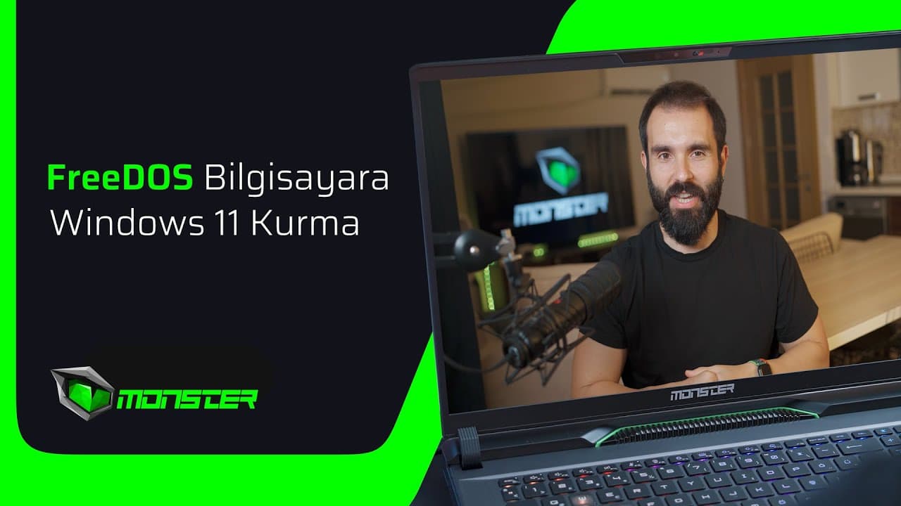 FreeDOS Bilgisayara Windows 11 Kurma